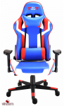 Крісло геймерське GT Racer X-2530 Blue/White/Red