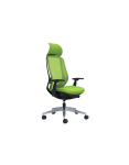 Крісло комп'ютерне Okamura Sylphy Extra High Black/Green