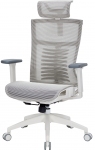 Кресло офисное Officepro Balance OC620-W-LG-LG White/Dark Gray