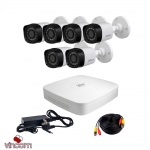 Комплект відеоспостереження Dahua HDCVI-6W KIT