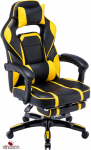 Крісло геймерське GT Racer X-2749-1 Black/Yellow