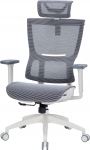 Кресло офисное Officepro Elegant OC660-W-LG-LG White/Light Gray