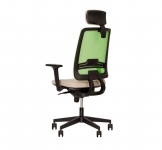 Кресло офисное Новый Стиль Absolute R HR NET BLACK ES PL70 RN
