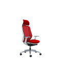Крісло комп'ютерне Okamura Sylphy Extra High White/Red