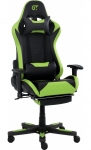 Кресло геймерское GT Racer X-2535-F BLACK/GREEN