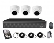 Комплект видеонаблюдения CoVi Security ADH-3D KIT + HDD500