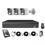 Комплект AHD видеонаблюдения CoVi Security AHD-3W KIT + HDD500