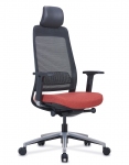 Крісло офісне KreslaLux FILO-A1 BLACK/RED