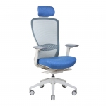Крісло офісне KreslaLux IN-POINT (Light Grey M66009) Ергономічне