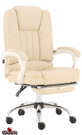 Кресло GT Racer X-2976 Footrest Cream