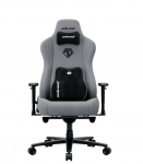 Кресло геймерское Anda Seat Novis Plus XL (AD23YC-XL-01-G-CF-G04) Grey Fabric