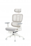 Кресло офисное Officepro Skyline Footrest OC750-W-LG-LG White/Light Gray