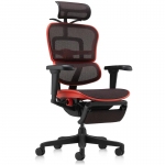 Крісло комп'ютерне Ergohuman Ultra X9 Gaming Legrest Equator Red
