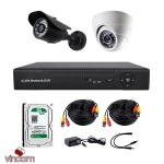 Комплект AHD видеонаблюдения CoVi Security AHD-11WD KIT + HDD500