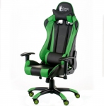 Кресло геймерское Special4You ExtremeRace black/green