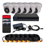Комплект видеонаблюдения SEVEN KS-7616I-2MP 6 камер 2Мр