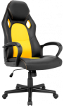 Кресло геймерское GT Racer X-2640 Black/Yellow