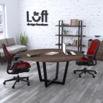 Стол круглый Loft Design D-1600 для переговоров модена