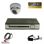 Комплект FullHD видеонаблюдения Oltec AHD-ONE-FullHD Dome