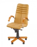 Кресло офисное Новый Стиль Galaxy wood LB MPD EX1