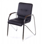 Офісне крісло для конференцій Новий Стиль Samba Ultra chrome Чорний