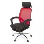 Кресло офисное Аклас Катран CH RL(L) черный/красный