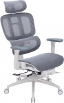 Кресло офисное Officepro Skyline Footrest OC750-W-DG-DG White/Dark Gray