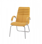 Офисное кресло для конференций Новый Стиль Galaxy steel CFA LB chrome