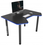 Стол геймерский ZEUS Pixel черный/синий