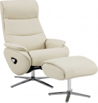 Кресло-реклайнер Qlab RC210OT Leather Oatmeal