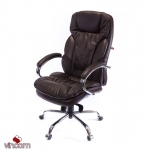 Кресло офисное Аклас Тироль CH MB коричневый (05300)