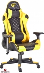 Крісло геймерське GT Racer X-2563-1LP BLACK/YELLOW