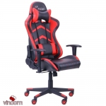 Кресло геймерское Amf VR Racer Blaster черный/красный