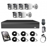Комплект AHD видеонаблюдения CoVi Security AHD-6W KIT + HDD1000