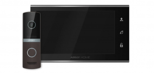 Комплект видеодомофона ARNY AVD-7323A WiFi black