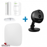 Комплект сигнализации Ajax StarterKit White + видеокамера Foscam C1