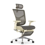 Кресло офисное HOOKAY EXPERT STAR 2 GREY footrest (RST2M01-NG) с подставкой