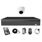 Комплект відеоспостереження CoVi Security AHD-1D 5MP MasterKit + HDD500