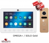 Комплект відеодомофону NeoLight Omega plus та Solo Gold