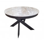 Стол раскладной Concepto MOON BROWN MARBLE керамика 110-140 см