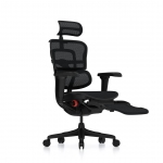 Кресло компьютерное Ergohuman Ultra X9 Gaming Legrest Black