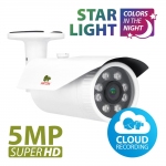 Видеокамера Partizan IPO-VF5MP Starlight 1.2 Cloud варифокал