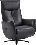 Кресло-реклайнер Qlab RC300B Leather Black