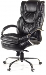 Кресло офисное Аклас Флорида CH MB (Кожа LC-A Black)