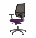 Крісло офісне Новый Стиль Melania Net R gray ES PL72