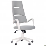 Кресло офисное AMF Spiral White светло-серый