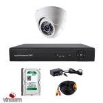 Комплект AHD видеонаблюдения CoVi Security AHD-01D KIT + HDD500
