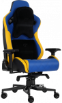 Кресло геймерское GT Racer X-0724 Blue/Yellow