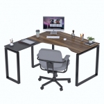 Стол письменный угловой Loft design NDU-135 Орех Модена