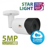 Видеокамера IP Partizan IPO-5SP Starlight 1.1 Cloud 5.0MP